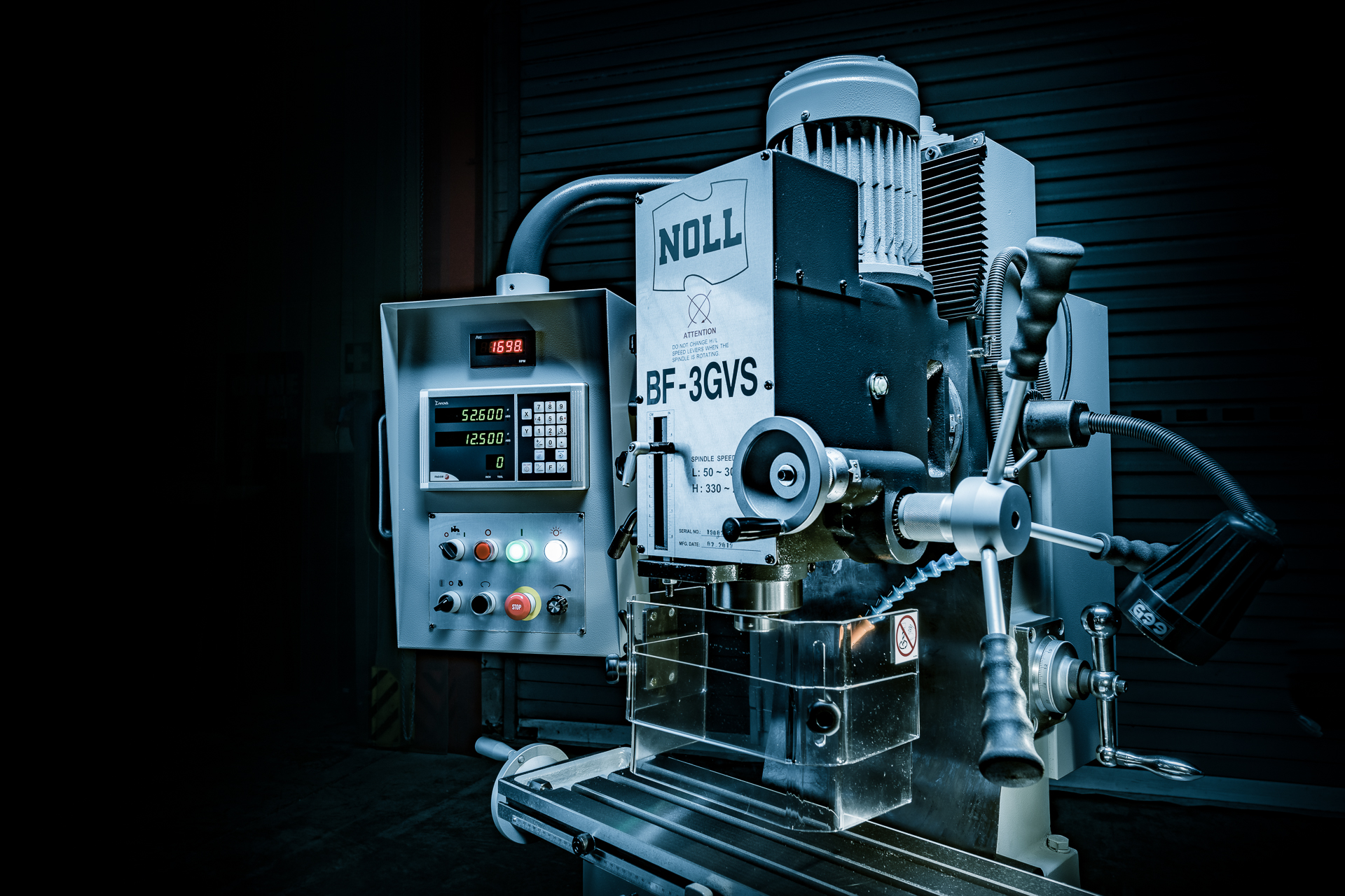 Bohr-Fräsmaschine BF-3GVS – 1